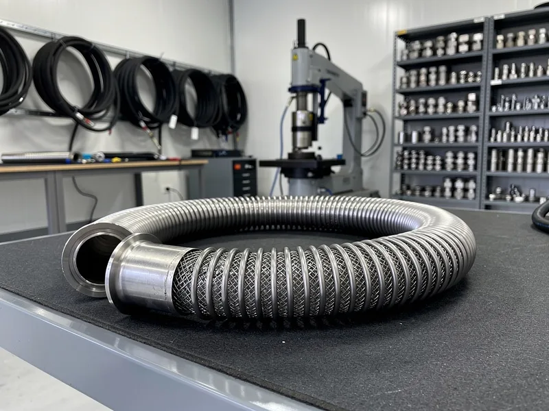 Paslanmaz Metal Spiralli (Flexible) Hortum